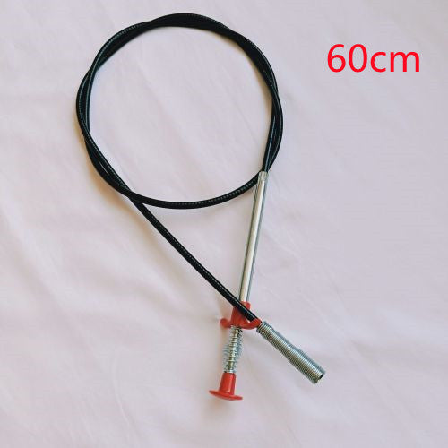 USA Local 60CM Sewer Dredger Spring Pipe Dredging Tool Household Hair Cleaner Drain Clog Remover Cleaning Tools Household For Kitchen Sink Kitchen Gadgets
