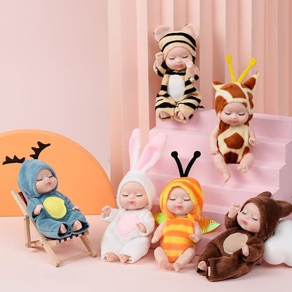 US Local 6pcs Princess Doll Gift Box, Perfect Birthday And Holiday Gift, Christmas , Halloween Gift For Girls