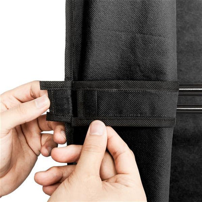 US Local 4-layer 8-grid Non-woven Fabric Wardrobe