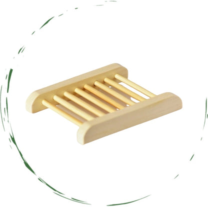 US Local Natural Bamboo Soap Bar Dish