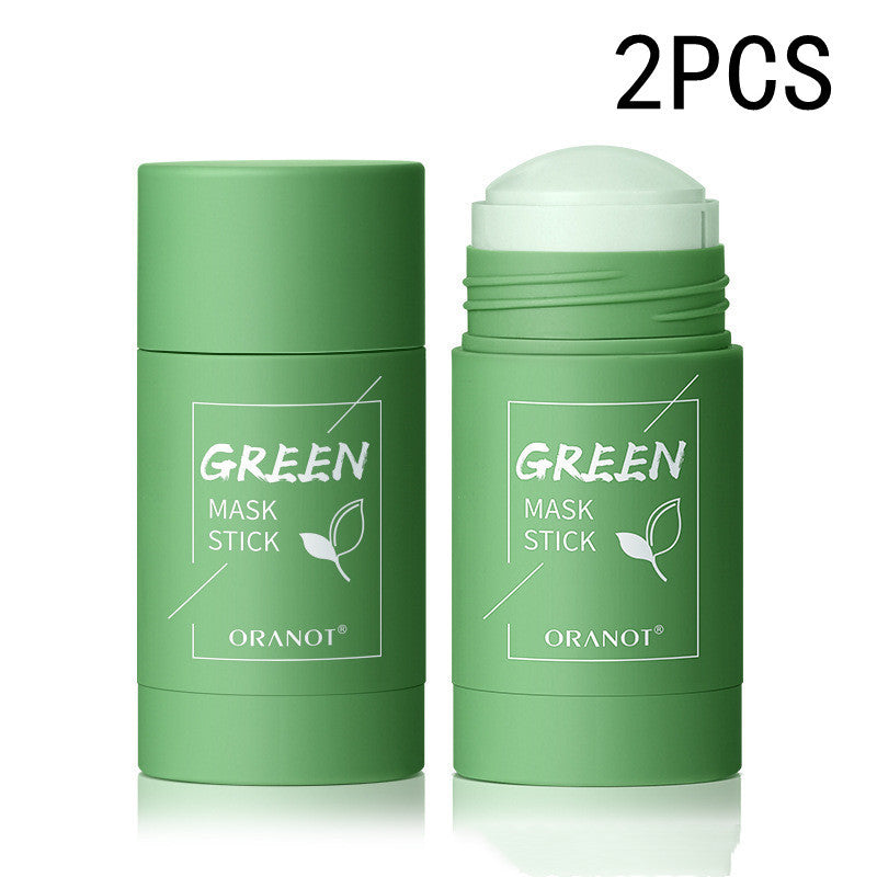 US Local Green Tea Solid Mud Mask Moisturizing Deep
