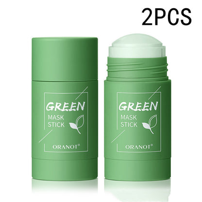 US Local Green Tea Solid Mud Mask Moisturizing Deep
