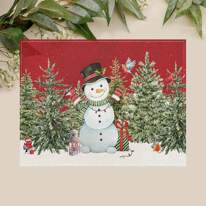 Christmas Printing Non-slip Placemat