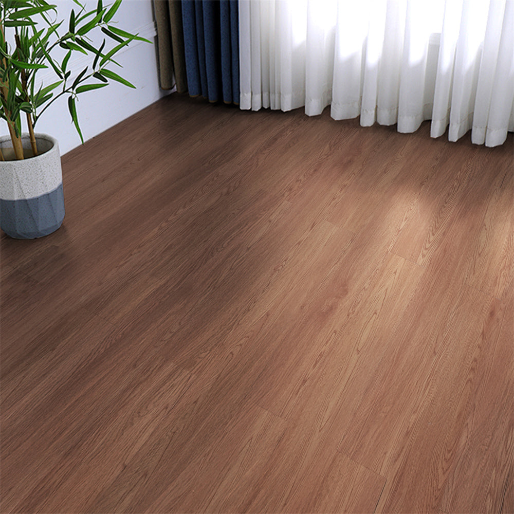 US Local VEVOR Self Adhesive Vinyl Floor Tiles 36 X 6 Inch, 36 Tiles 2.5mm Thick Peel & Stick, Deep Brown Wood Grain DIY Flooring For Kitchen, Dining Room, Bedrooms & Bathrooms, Easy For Home Decor