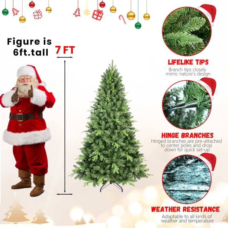US Local PE, PVC Christmas Tree, Green