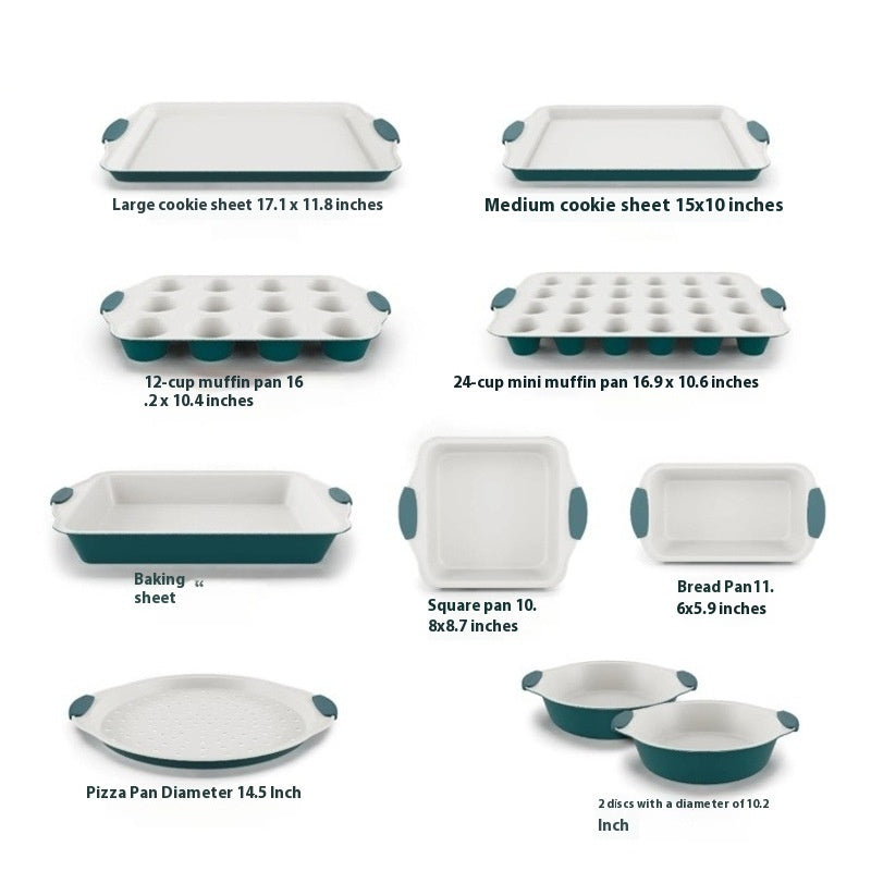 Household Oven Non-stick 10 Pieces Baking Utensils Suit