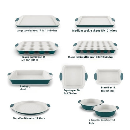 Household Oven Non-stick 10 Pieces Baking Utensils Suit