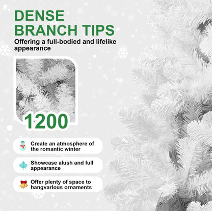 US Local White Christmas Tree