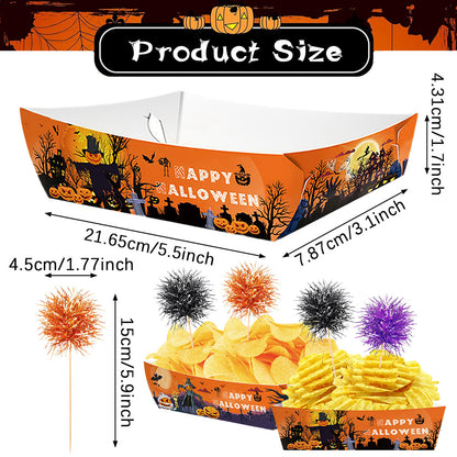 US Local 72 Pcs Halloween Party Supplies