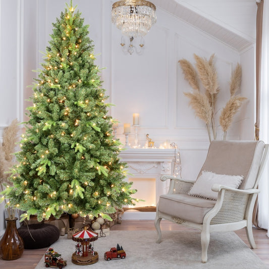 US Local PE, PVC Christmas Tree, Green