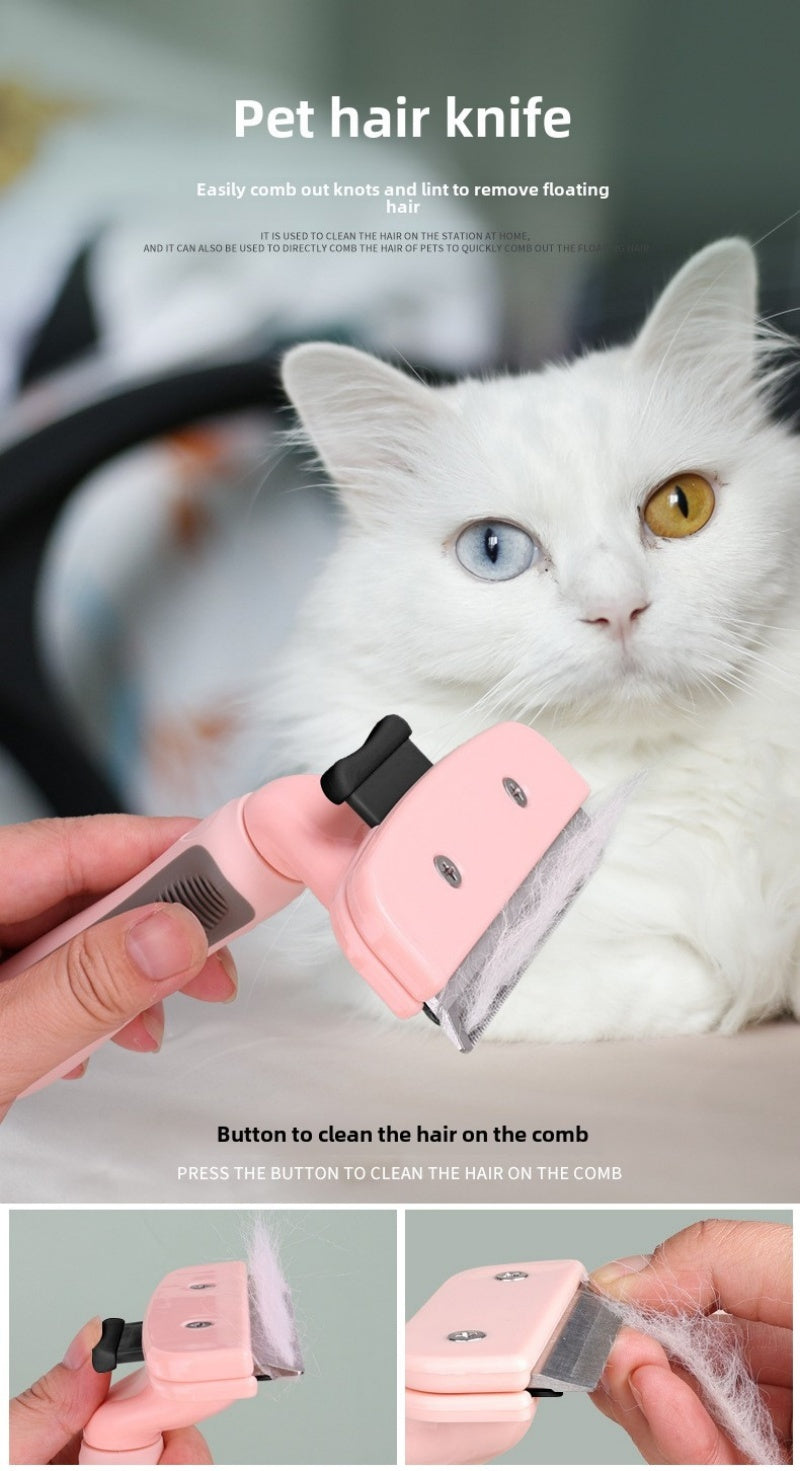 US Local Cat Dog Pet Hair Trimmer Pet Shaving Razor Pet Comb