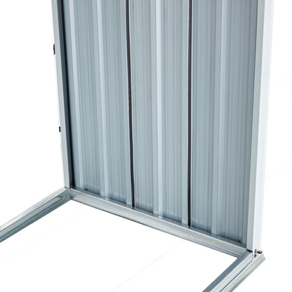 US Local Metal Firewood Storage Shed