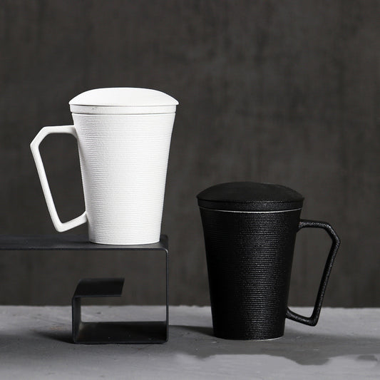 Ceramic Travel Mug Creative Mug With Cover