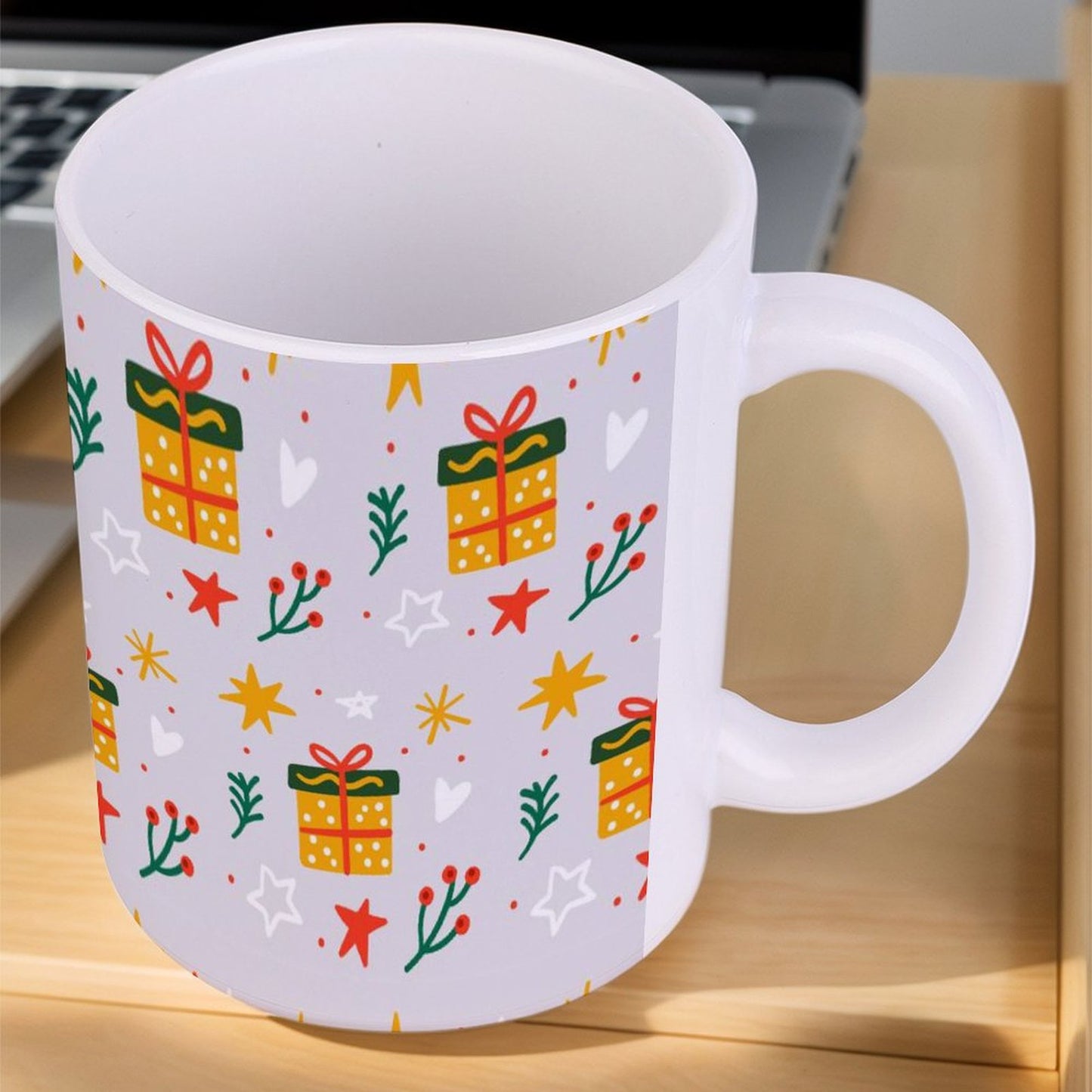 POD US Local White mug with full print, Christmas, Gifts 0020