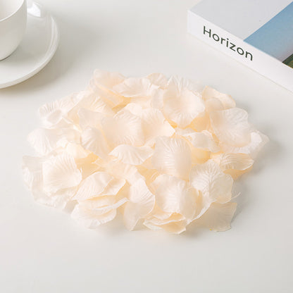 Simulated Rose Petals Wedding Room Scene Layout Props