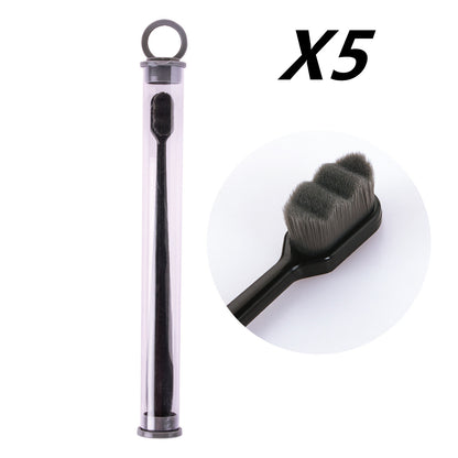 US Local Ultra-fine Toothbrush Super Soft Bristle Deep Cleaning Brush Portable For Oral Care Tools Teeth Care Oral Cleaning Travel