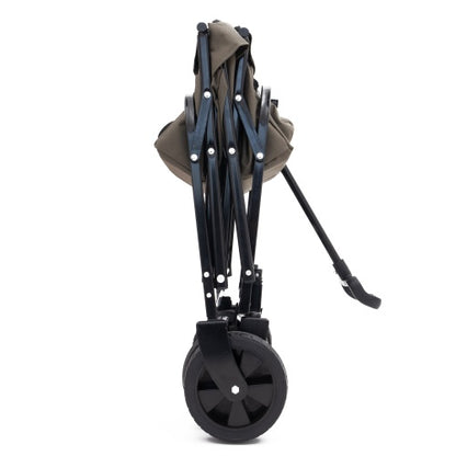 US Local Minimeetall Multi-use Bag,Collapsible Foldable Wagon Cart Beach Wagon Heavy Duty Utility Cart Utility Wagon Grocery Cart For For Camping 3pcs Plastic Liner Bag  Cover , Olive Green