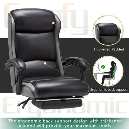US Local Executive Chair With Headrest Thicker