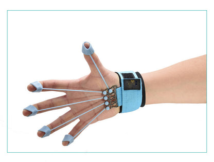 Training Device Hand Yoga Resistance Band Finger Gripper Strength Trainer Extensor Exerciser Finger Flexion And Extension
