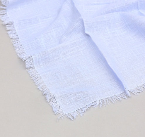 US Local Premium Cotton Napkins Set Of 4-20x20 Inch, Classic Hemstitch Dinner Napkins