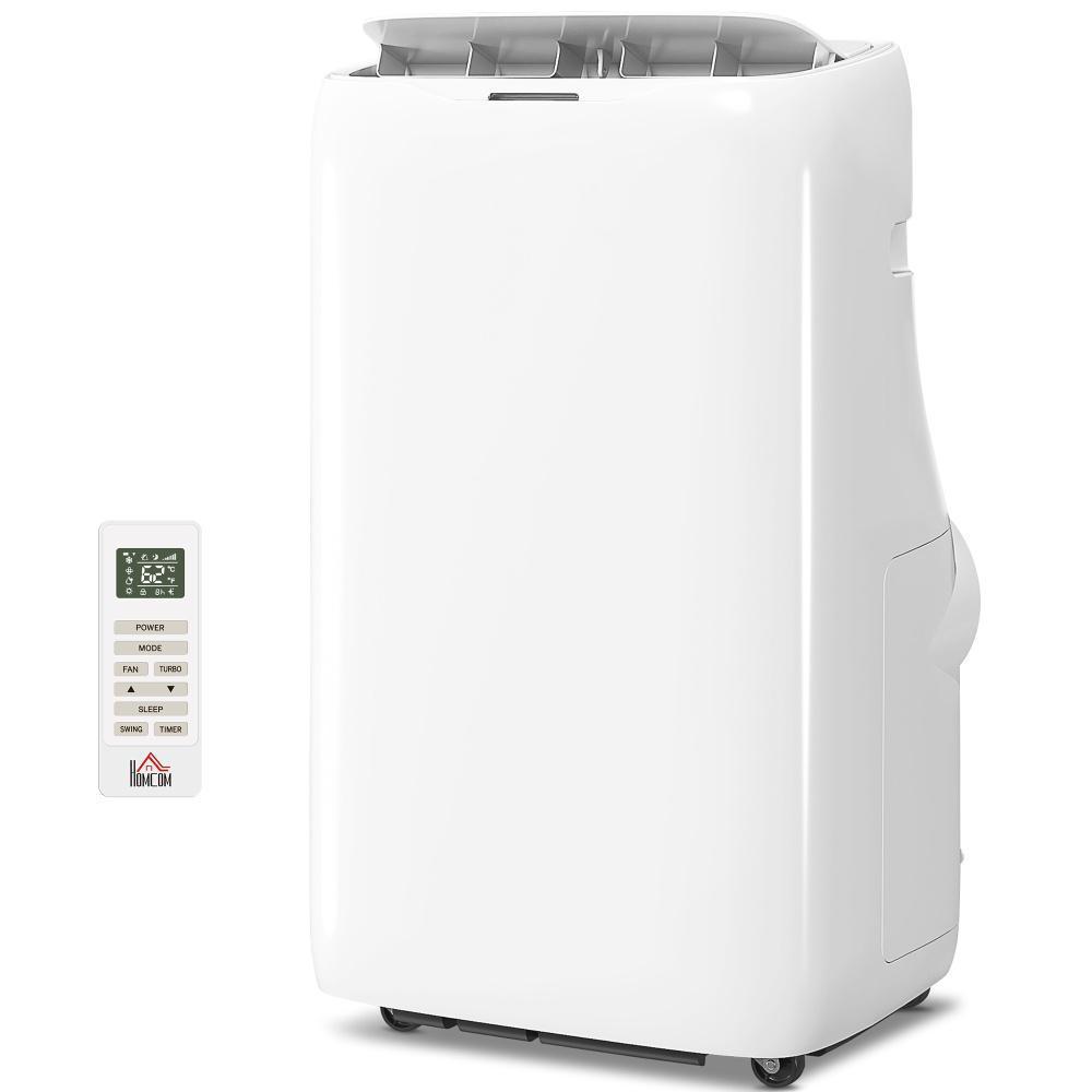 US Local 14000 BTU Portable Air Conditioner, Inverter & Dual Hose AC Unit W Cool, Dehumidifier, Fan, For 700 Sq. Ft, Window Kit