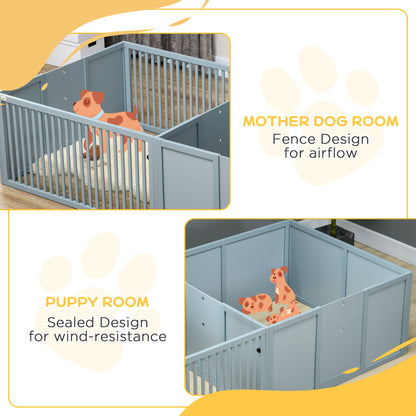US Local Dog Egg Crates For Mothers, Newborn Puppy Supplies And Essentials Built Comfortably