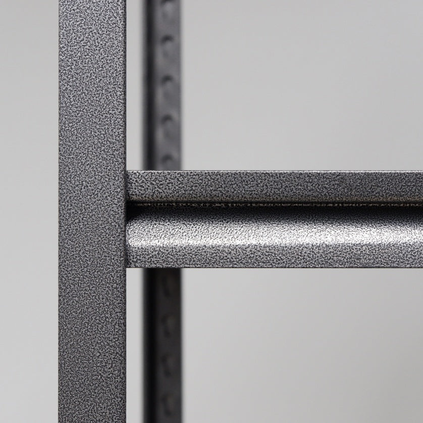 US Local Tier Metal Shelves For Storage Garage Shelving 2000LBS Heavy Duty Storage Shelves Adjustable Garage Shelf Industrial Shelving Unit Storage Utility Rack,Black