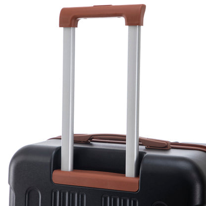 US Local 20   24  28  3 Pcs Set In ABS Spinner Wheel Luggage, Carry On Suitcase, Matching Color, TSA Combination Lock