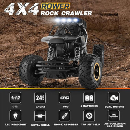 US Local 4DRC Rock Track Rechargeable Off-road Vehicle