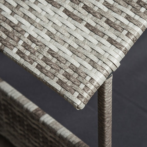 US Local The Rattan Dog House Outdoor With Canopy Is Suitable For Small And Medium-sized Dogs