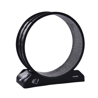 US Local Cat Exercise Wheel 31.5 In Large Indoor Cat Running Wheel Treadmill Black