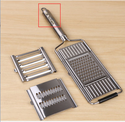 US Local Stainless Steel Grater, Vegetable And Fruit Slicer, Peeler