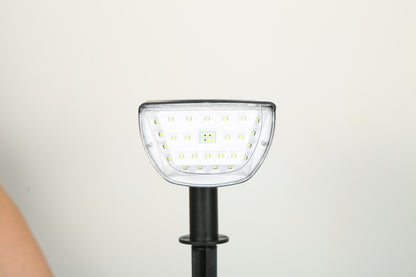 2Pcs 32 LEDs Solar Landscape Spotlights IP65 Waterproof With 3 Modes For Yard Garden Driveway Porch Walkway Pool Patio