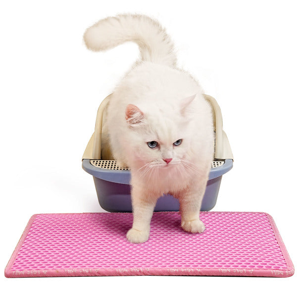 US Local Double Layer Rice Shaped Cat Litter Pad