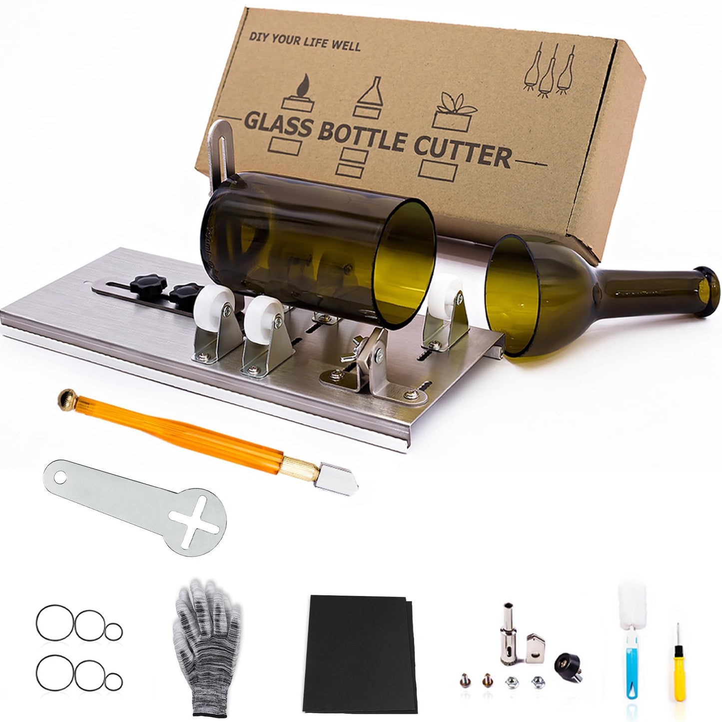 UK Local Glass Bottle Cutting Tools