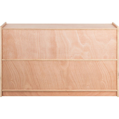 US Local VEVOR Cubby Wooden Storage Unit 20 Cubby Storage Unit Classroom 30 Inch High Plywood Wooden Cubbies For Classroom