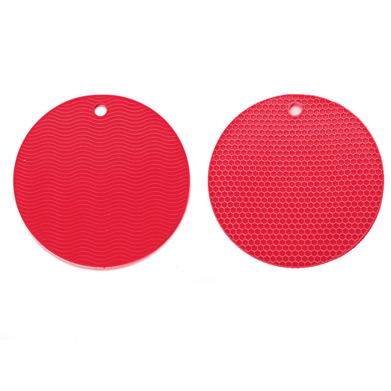 Striped Heat Insulation Placemat Bowl And Plate Placemat