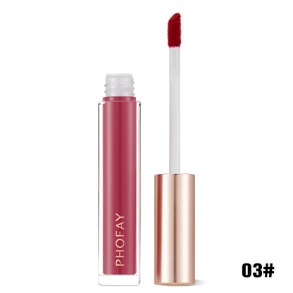 US Local PHOFAY Non-Sticky Lip Gloss