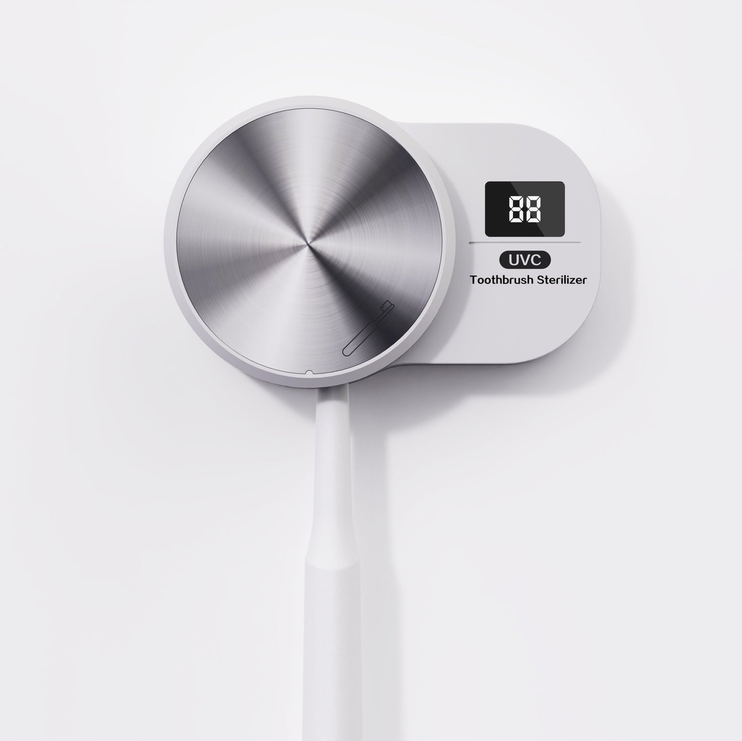 Single Toothbrush Sterilizer Intelligent Uv Uv Drying Sterilization Toothbrush Disinfection Box Toothbrush Holder In Bathroom