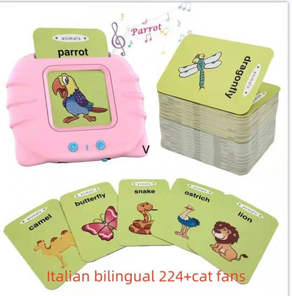 US Local Children's Enlightening Early Education Smart Pure English Card
