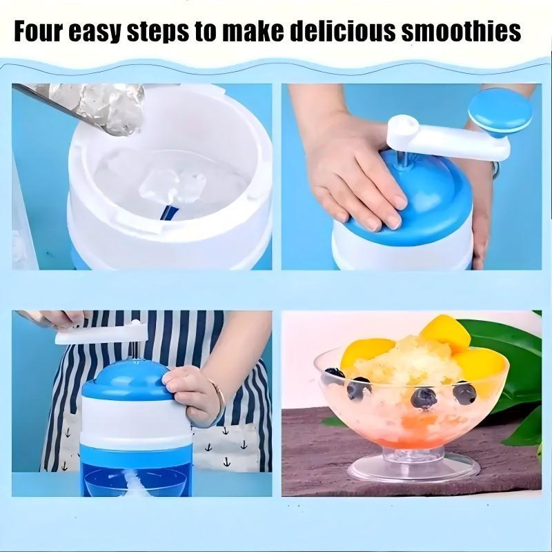 The Ultimate Shaved Ice Maker - Compact Design For Fruity Syrups And Refreshing Treats - Ideal For Summer Parties And BBQs - Kitchen Supplies