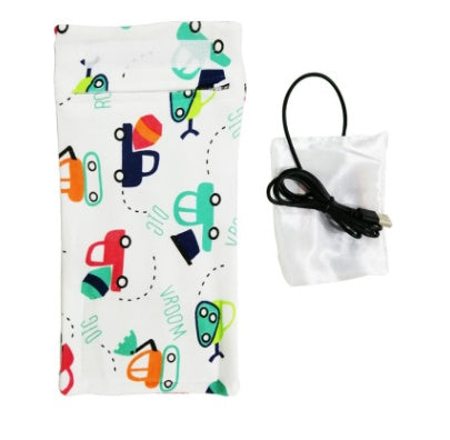 USA Local USB Milk Water Warmer Travel Stroller Insulated Bag Portable Baby Nursing Bottle Heater Cover Baby Food Warmer Bottle Warmer