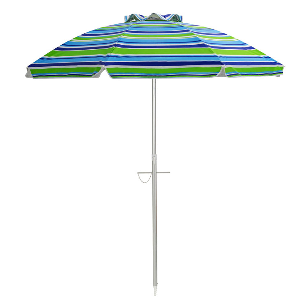 US Local 6.5 Feet Beach Umbrella With Carry Bag Without Weight Base