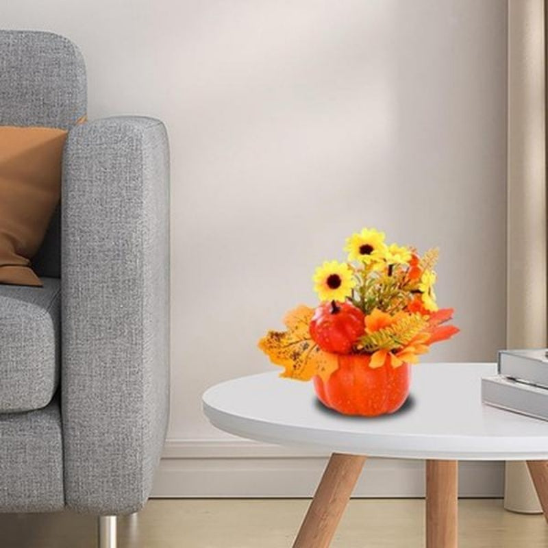 US Local Artificial Pumpkin Flower Autumn Pumpkin Ornaments A