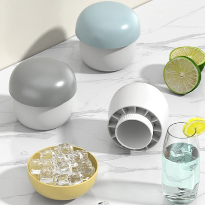 US Local Ice Block Mold Silicone Mushroom Ice Cup Frozen Refrigerator Ice Grid Box Durable Easy Demould Bucket Homemade Crushed Ice Maker Ktichen Gadgets