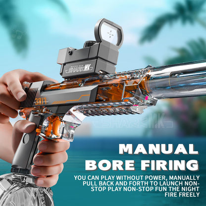 US Local Transparent Desert Eagle Electric Water Gun - The Perfect Gift For Summer Holidays, Safe And Fun To Play