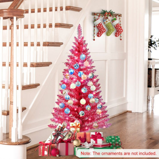US Local 4ft Red Christmas Tree, Christmas Decorations