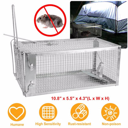 US Local Mouse Trap, Galvanized Iron Mouse Control Bait Catcher