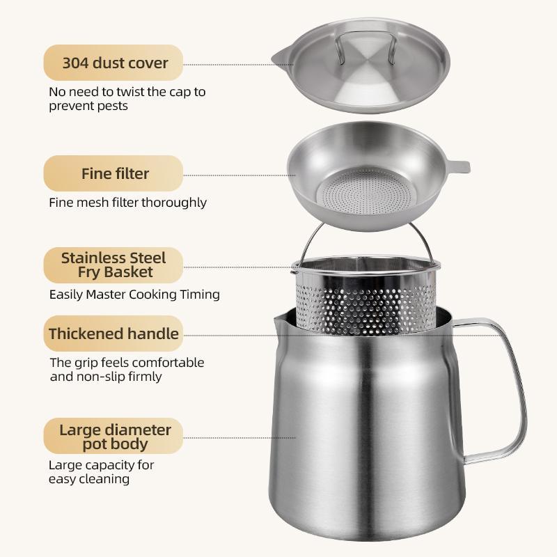 US Local Kitchen Oil Pot