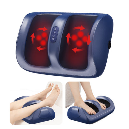 US Local Intelligent Foot Massager With 3D Air Cushion Massage, Constant Temperature Heating, 15-minute Automatic Timer, Low Noise Design. Ideal For Relaxation In The Office Or At Home